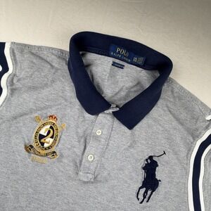 Polo Ralph Lauren men's XXL Big Pony Fine Quality Goods Polo Shirt Embroidered